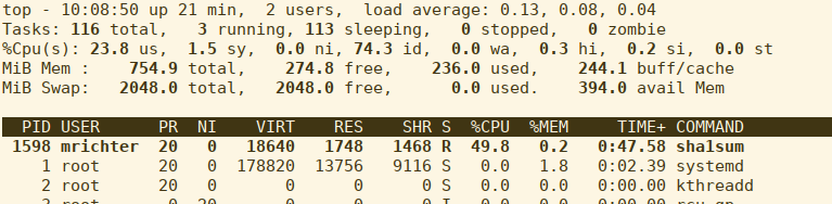 We check usage We check usage