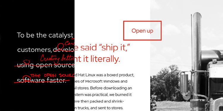 Red Hat の書籍のページ。