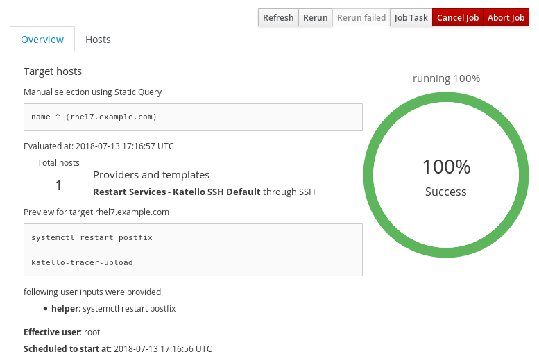 Restarting Postfix