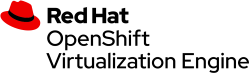 Logo of Red Hat OpenShift Virtualization Engine