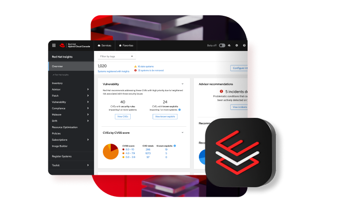 RHEL UI イラスト