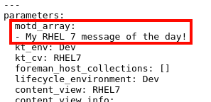 Figure 7: motd RHEL 7 Figure 7: motd RHEL 7
