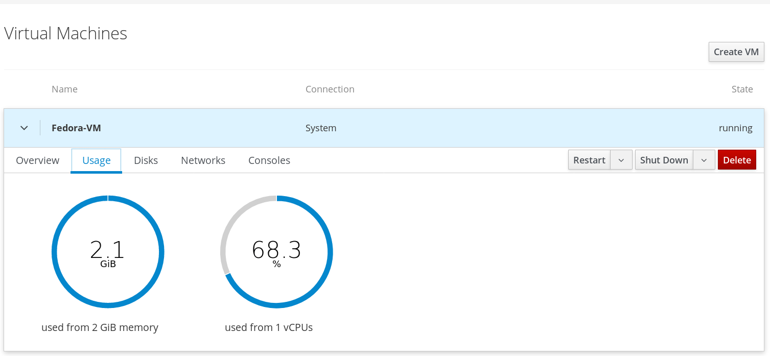 Figure 4: Viewing Virtual Machine disks in Web Console Figure 4: Viewing Virtual Machine disks in Web Console