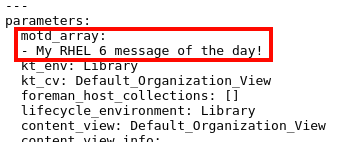 Figure 8: RHEL 6 motd Figure 8: RHEL 6 motd