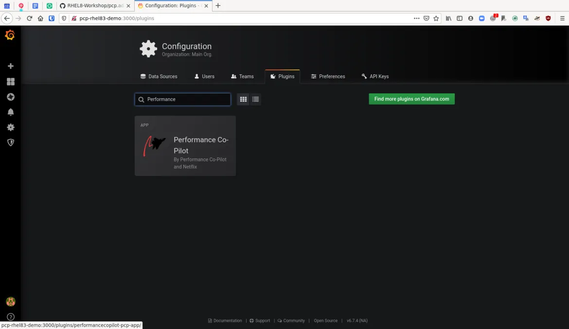 pcp grafana 2 configuration pcp grafana 2 configuration