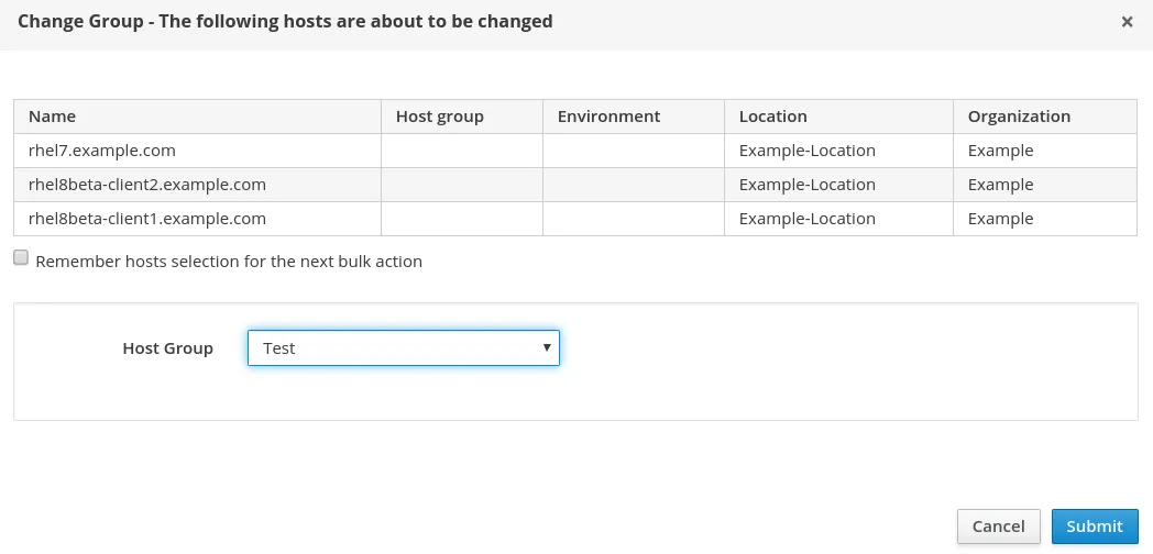 Test host group Test host group
