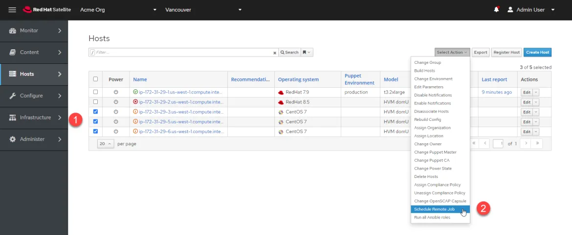 schedule remote job