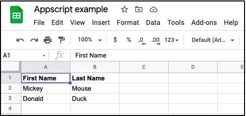 Using automation to view data stored in a NoSql database