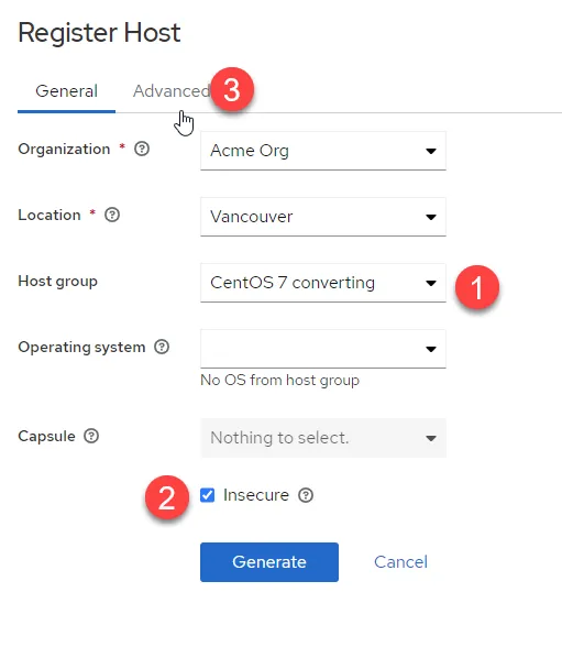 Register Host Register Host
