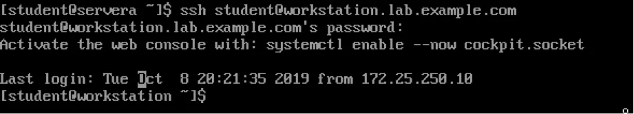 SSH and asymmetric encryption: initiating connection.